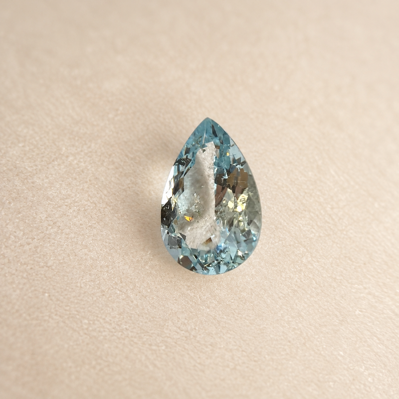 Acquamarina - Taglio a Goccia - 6.01 ct