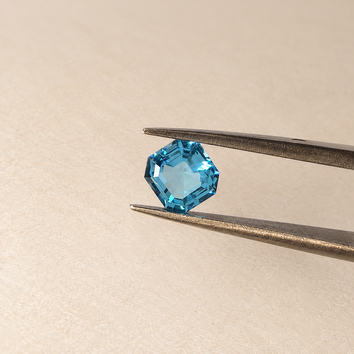 Topazio Skyblue – Taglio Assher – 1,05