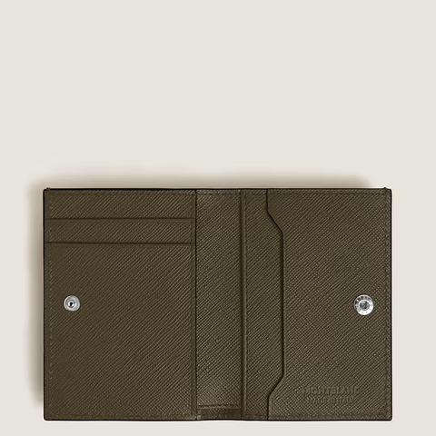 Montblanc -  Portafoglio Mini 4 Tasche in Pelle Sartorial