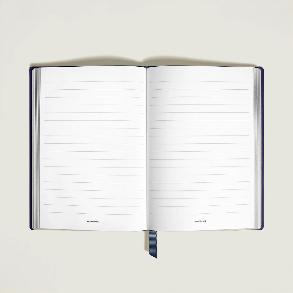Montblanc -  Blocco note medio, Meisterstück Around the World in 80 Days, blu, pagine a righe