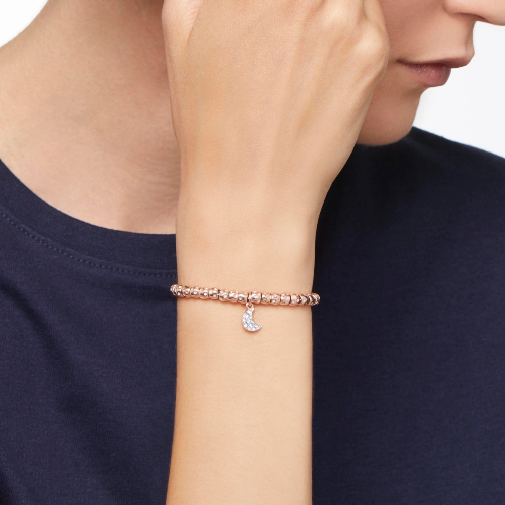 DoDo - Bracciale Granelli Oro Rosa 9K