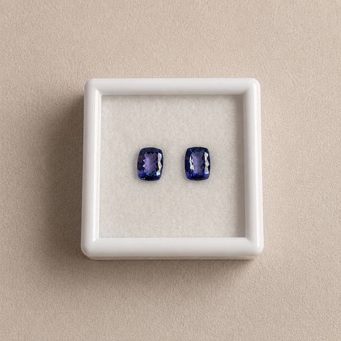 Tanzanite - Coppia di Tanzanite - 2.90 ct