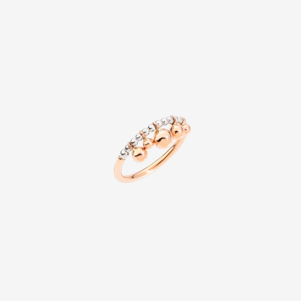 DoDo - Anello Bollicine Oro Rosa 9K