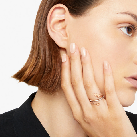 DoDo - Anello Stellina Prezioso Spirale