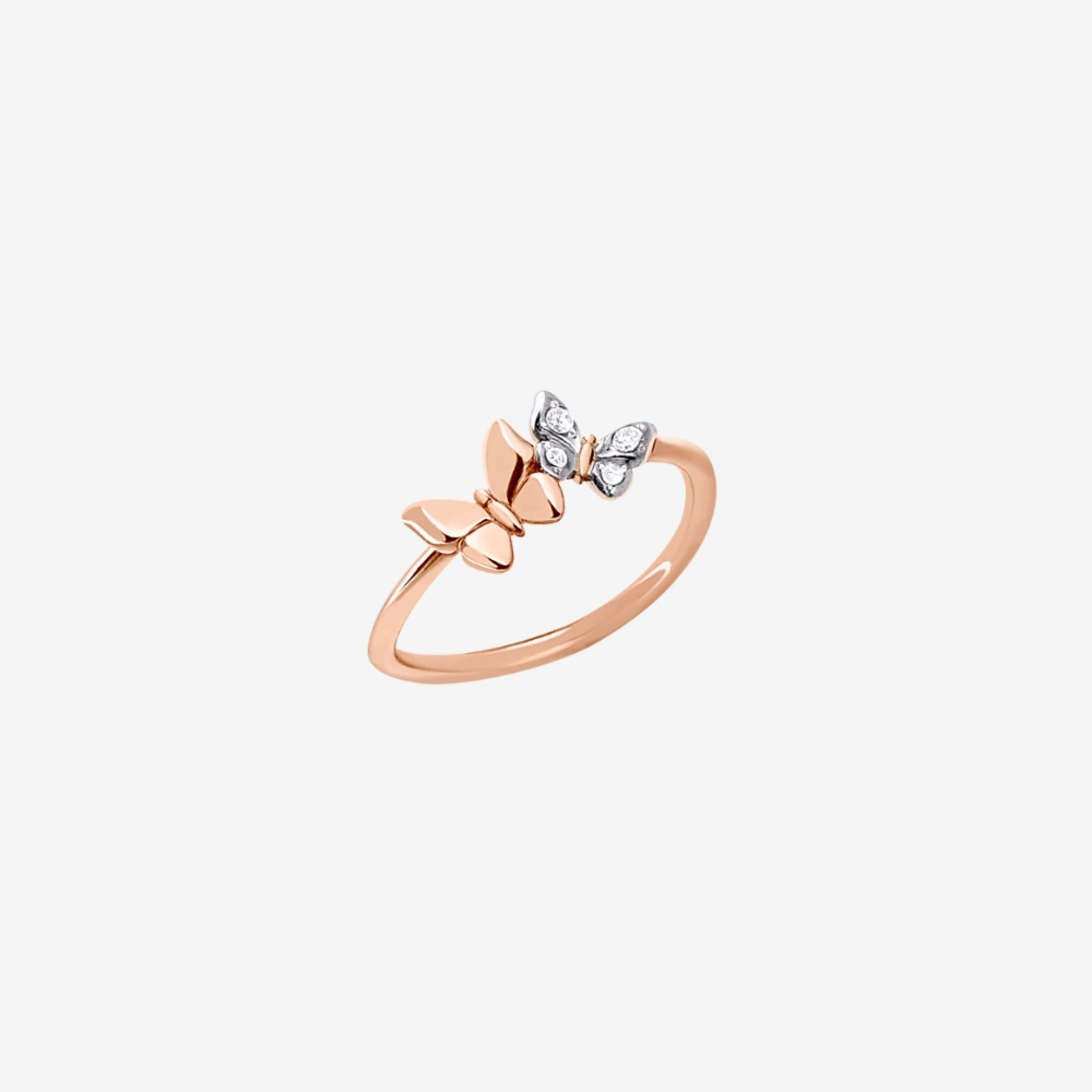 DoDo - Anello Farfalla Prezioso Diamanti