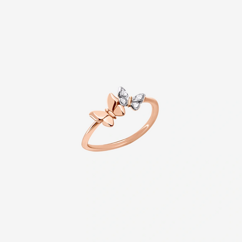 DoDo - Anello Farfalla Prezioso Diamanti