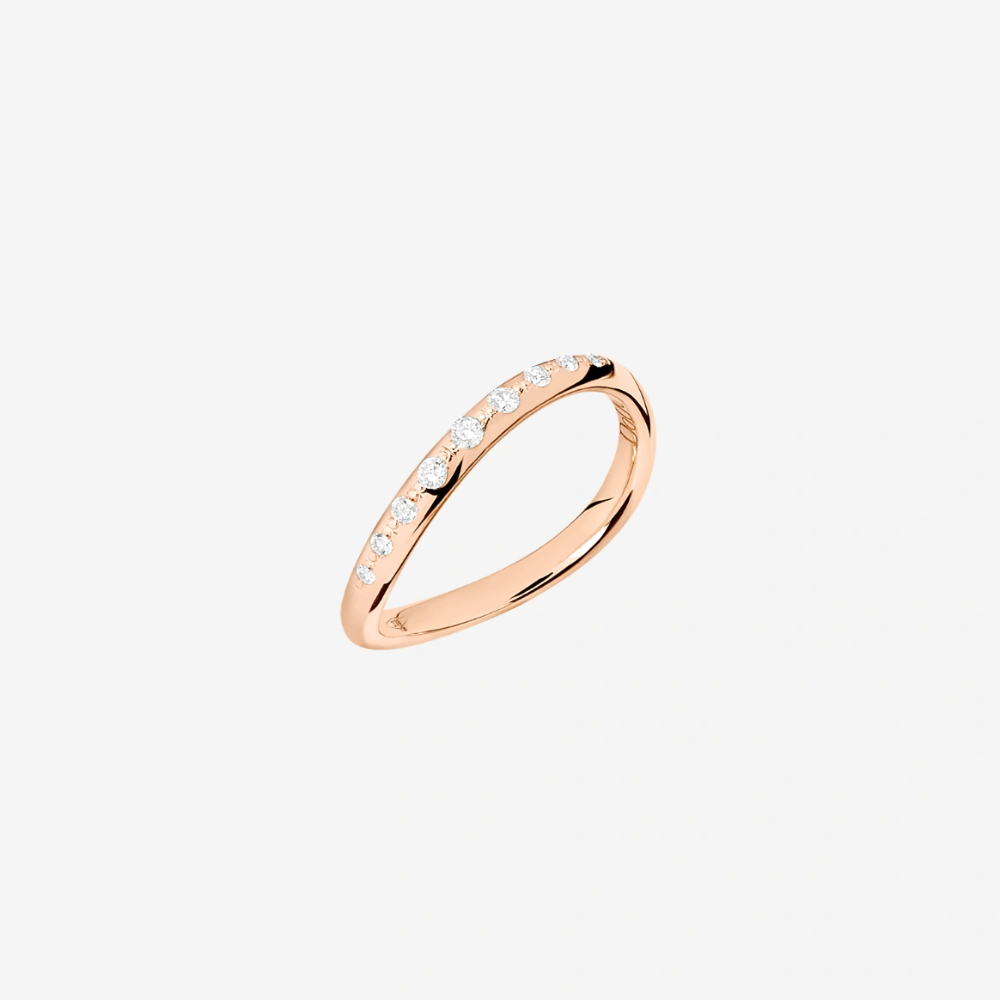 DoDo - Anello Wave Essentials Diamanti