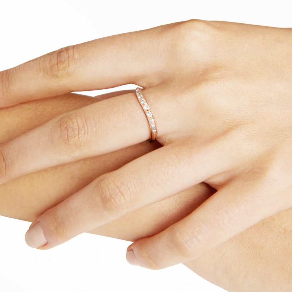 DoDo - Anello Wave Essentials Diamanti
