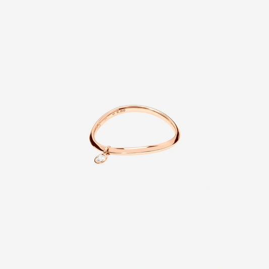 DoDo - Anello Wave Essentials Diamante