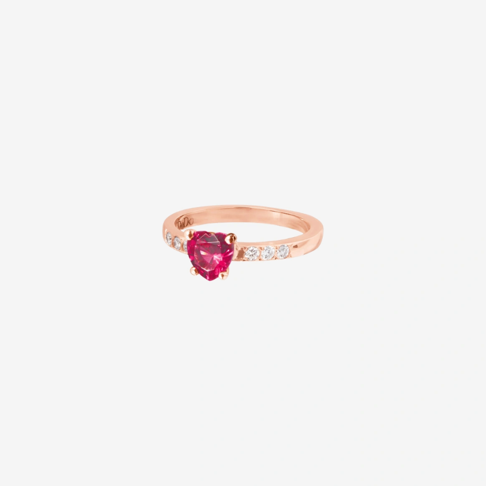 DoDo - Anello Cuore Diamanti