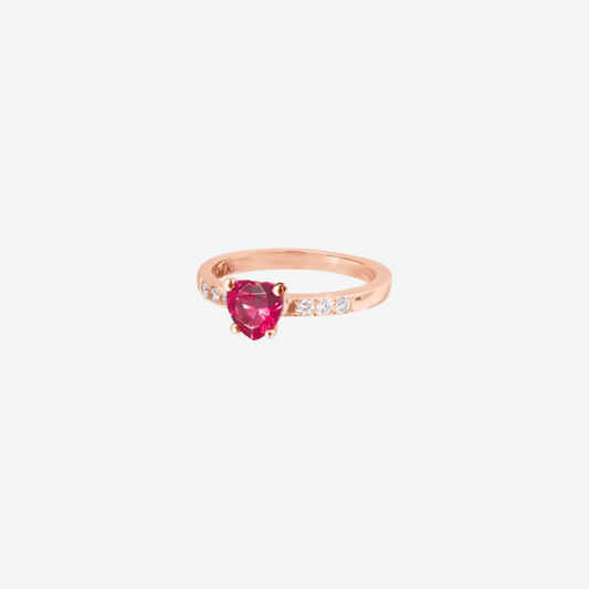 DoDo - Anello Cuore Diamanti