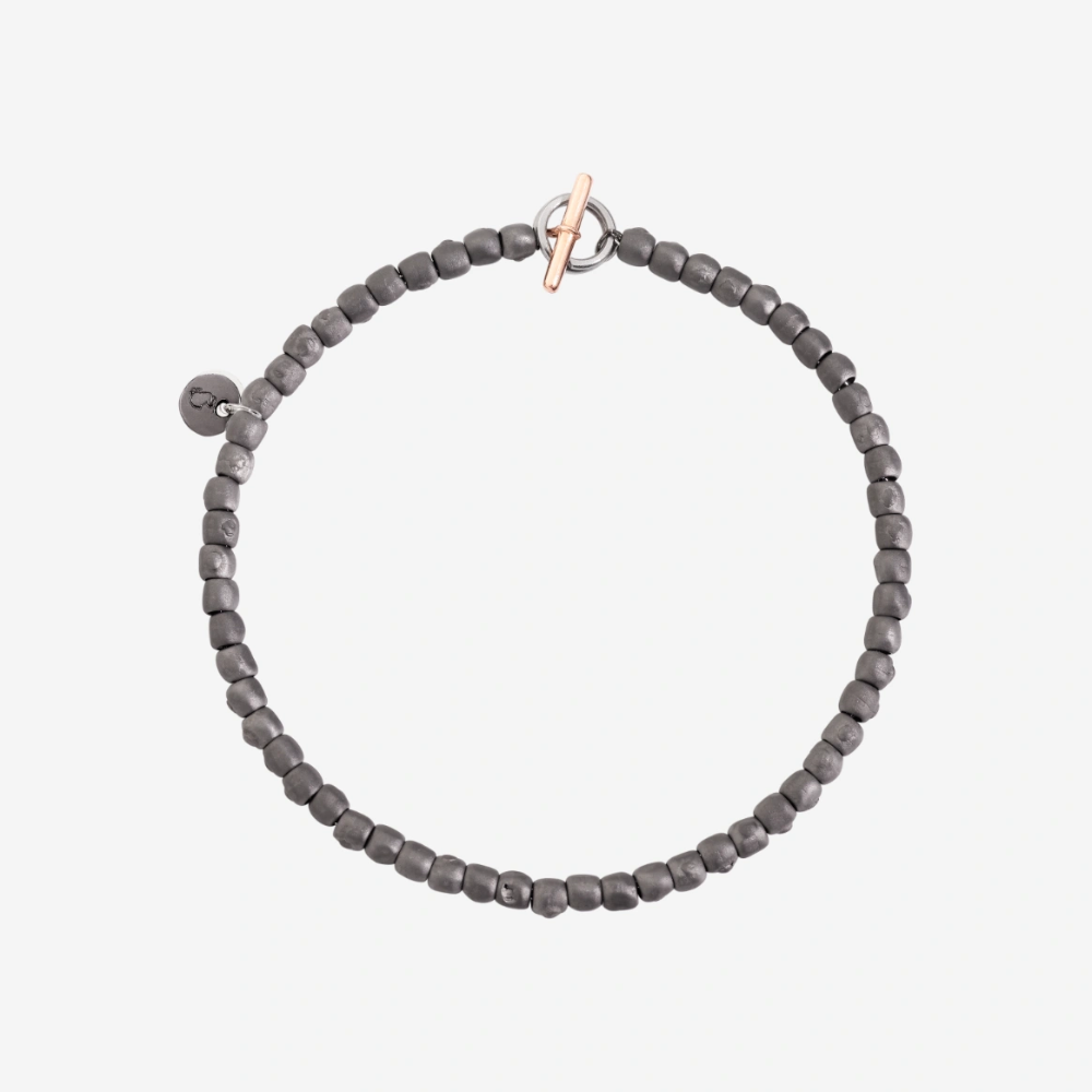 DoDo - Bracciale Mini Granelli Titanio