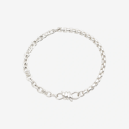 DoDo - Bracciale Nodo Catena Combinata