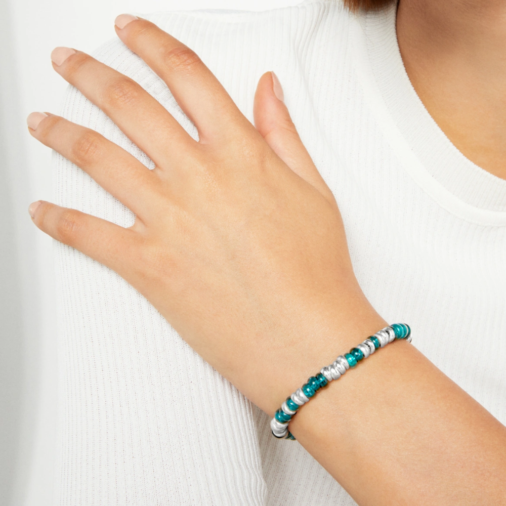 DoDo - Bracciale Rondelle Verde