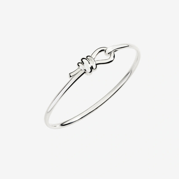 DoDo - Bracciale bangle nodo argento