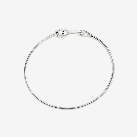 DoDo - Bracciale bangle nodo argento