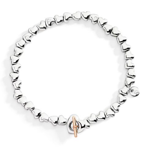 DoDo - Bracciale cuore argento
