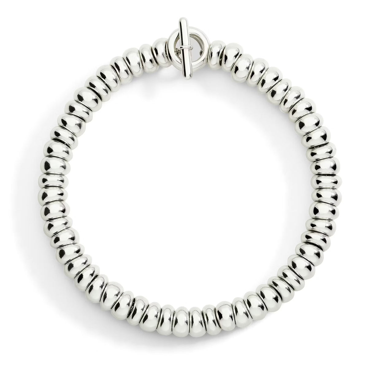 DoDo - Bracciale Rondelle Bold argento