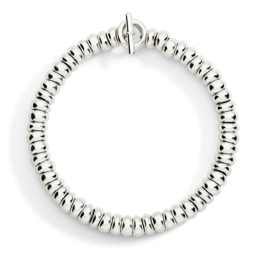 DoDo - Bracciale Rondelle Bold argento
