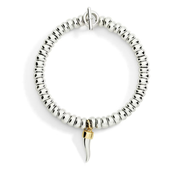 DoDo - Bracciale Rondelle Bold argento