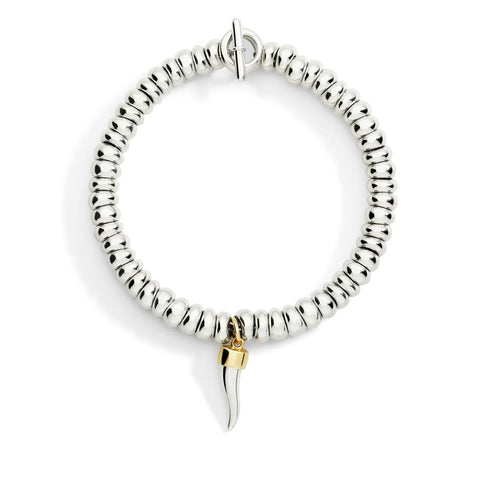 DoDo - Bracciale Rondelle Bold argento