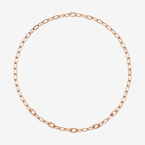 DoDo - Collana Maglie Apribli Essentials Oro Rosa 18K