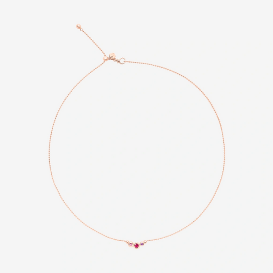 DoDo - Collana Bollicine 3 Pietre