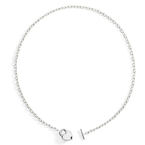 DoDo - Collana Cuore Bold Argento