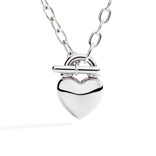 DoDo - Collana Cuore Bold Argento