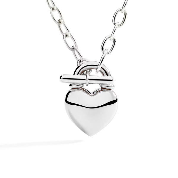 DoDo - Collana Cuore Bold Argento