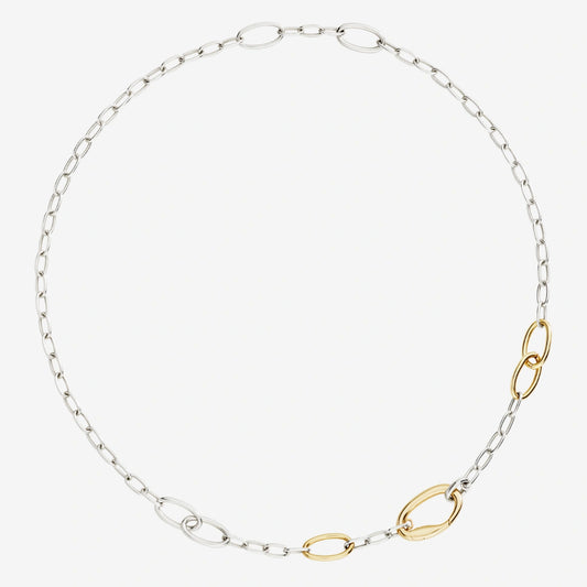 DoDo - Collana essentials argento & argento dorato