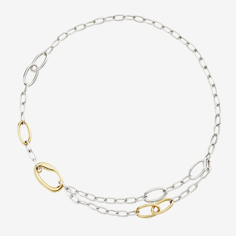 DoDo - Collana essentials argento & argento dorato