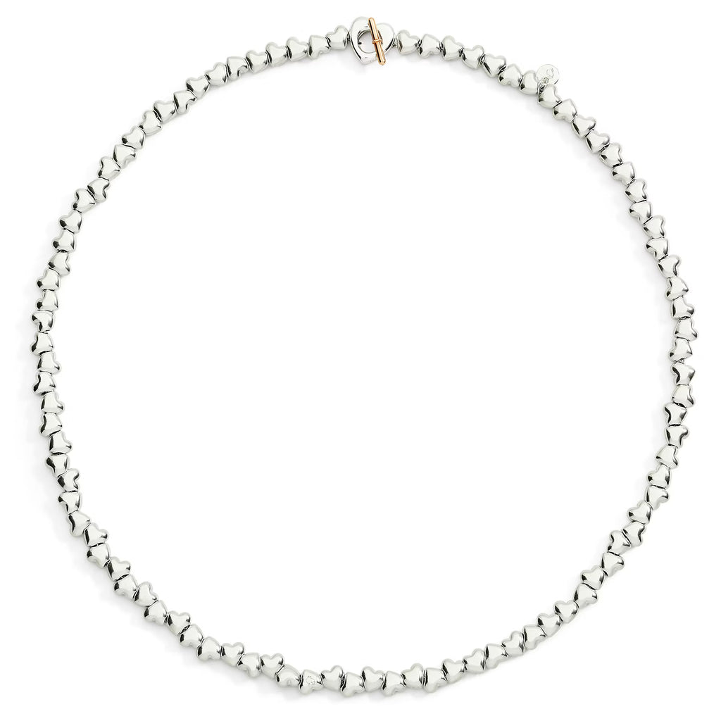 DoDo - Collana Cuore con componente argento