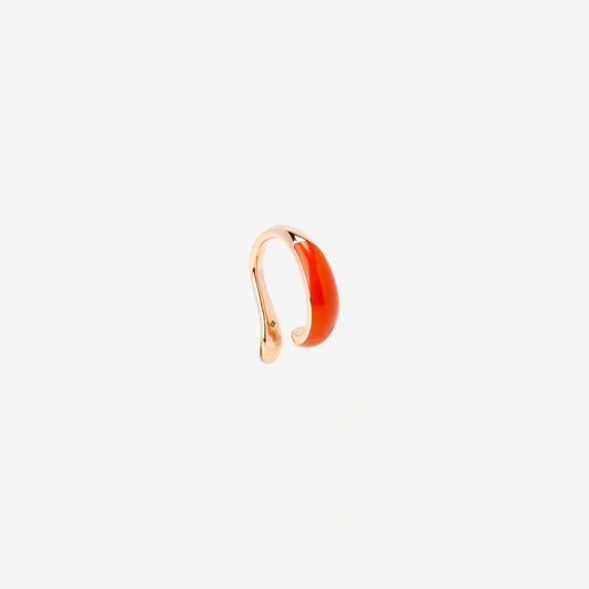 DoDo - Orecchino Earcuff Rondelle Rosso