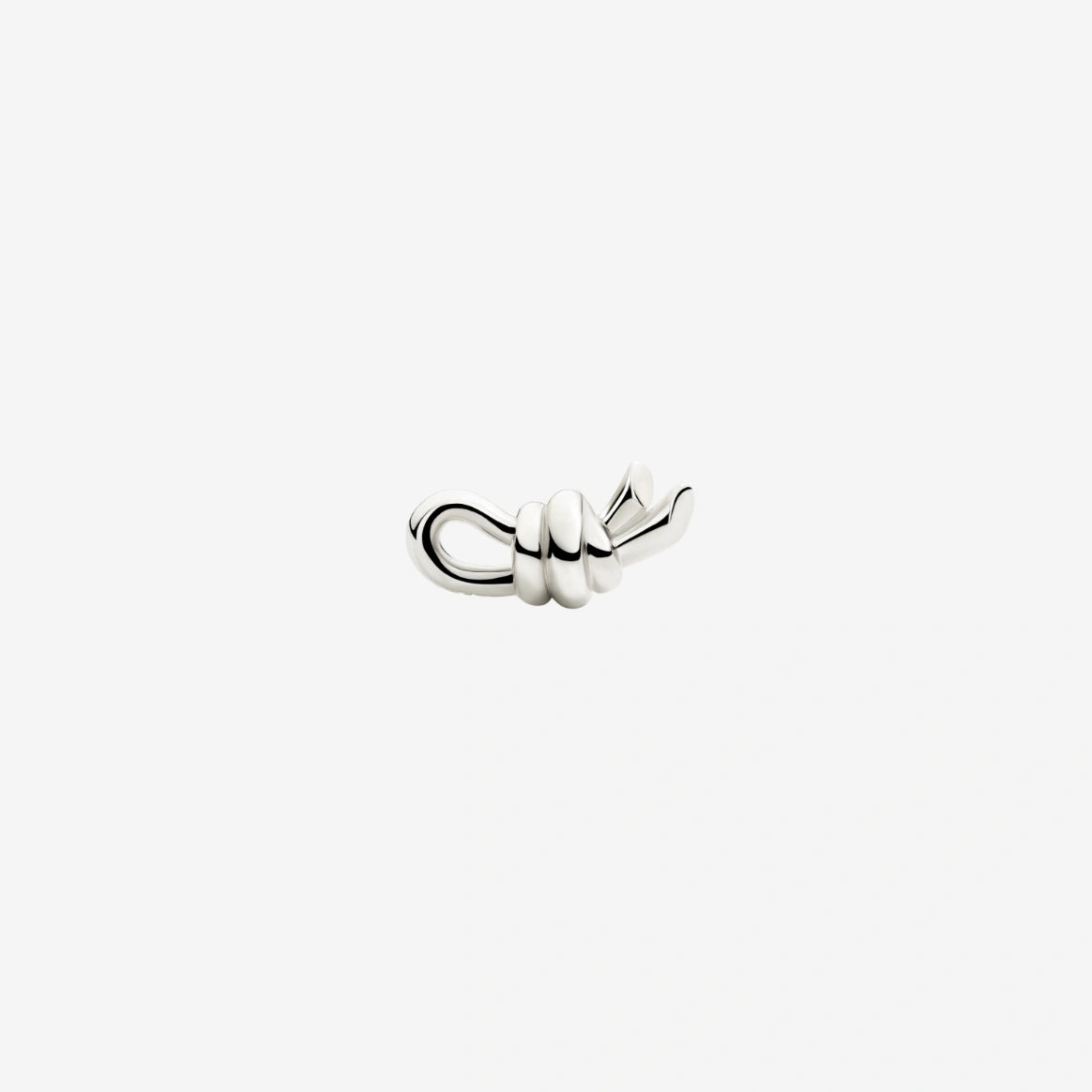DoDo - Orecchino stud nodo argento