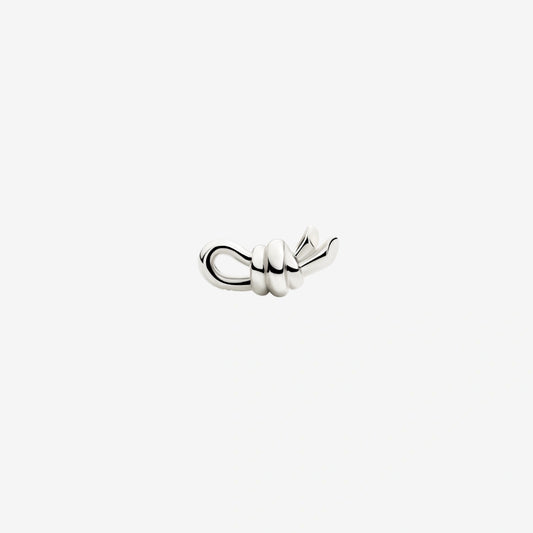 DoDo - Orecchino stud nodo argento