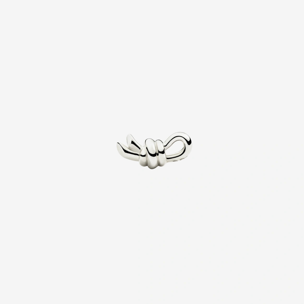 DoDo - Orecchino stud nodo argento