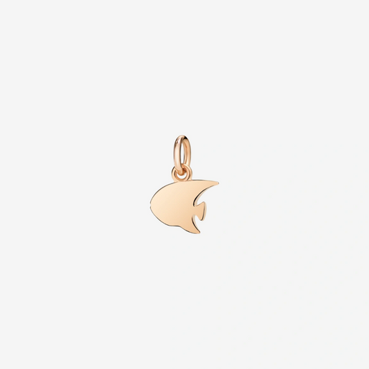 DoDo - Ciondolo Pesce Angelo Oro Rosa 9K