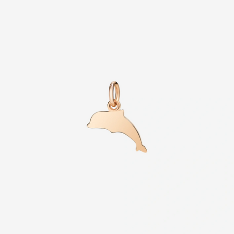 DoDo - Ciondolo Delfino Oro Rosa 9K