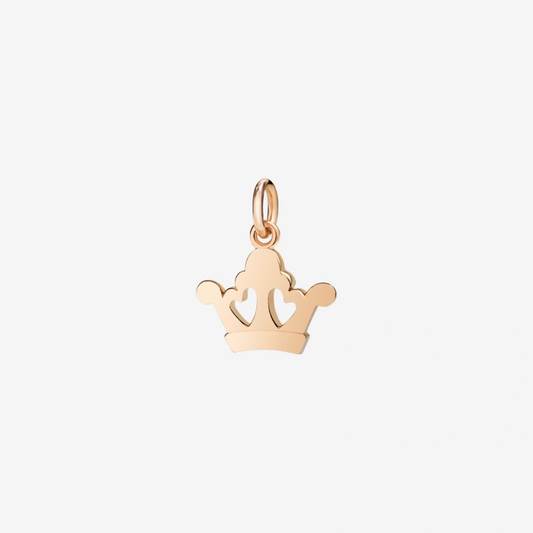 DoDo - Ciondolo Corona Oro Rosa 9K