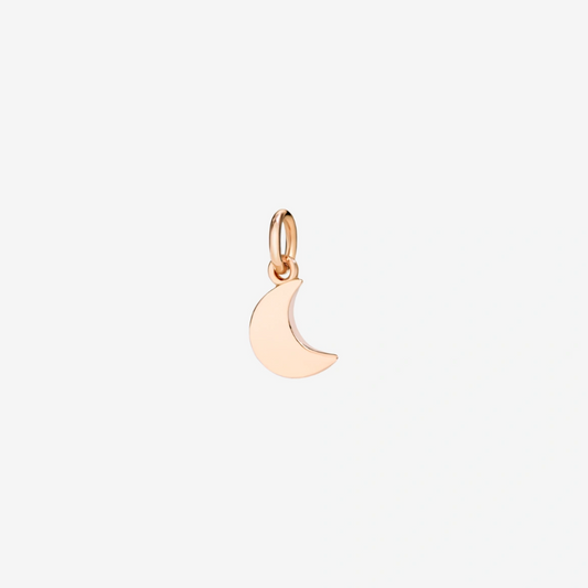 DoDo - Ciondolo Luna Oro Rosa 9K