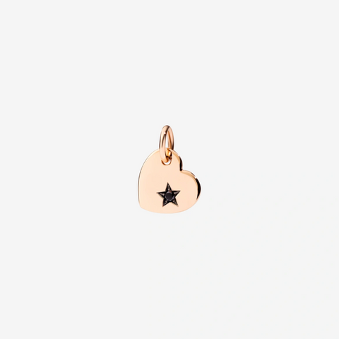 DoDo - Ciondolo Cuore Prezioso Black