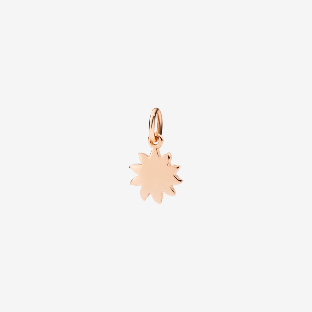 DoDo - Ciondolo Sole Oro Rosa 9K