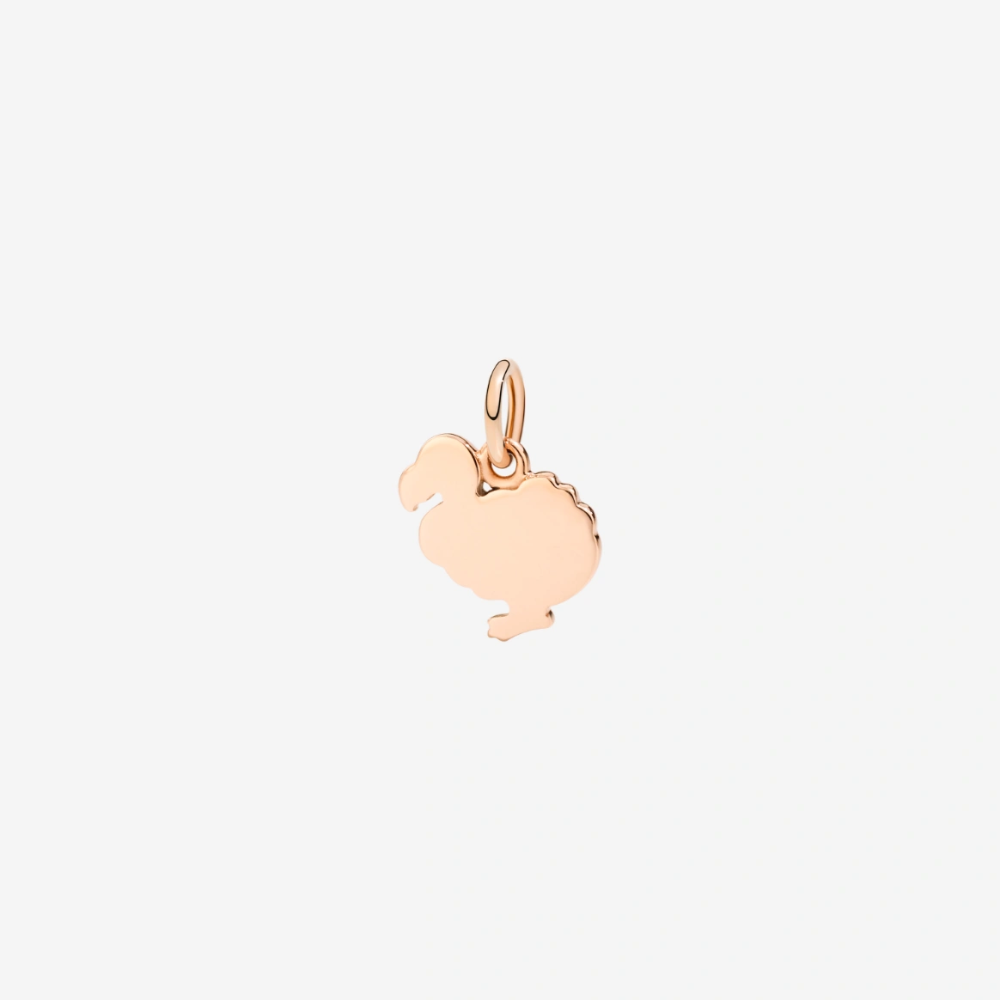 DoDo - Ciondolo Dodo Oro Rosa 9K