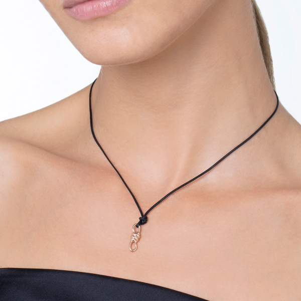 DoDo - Ciondolo Nodo Oro Rosa 9K