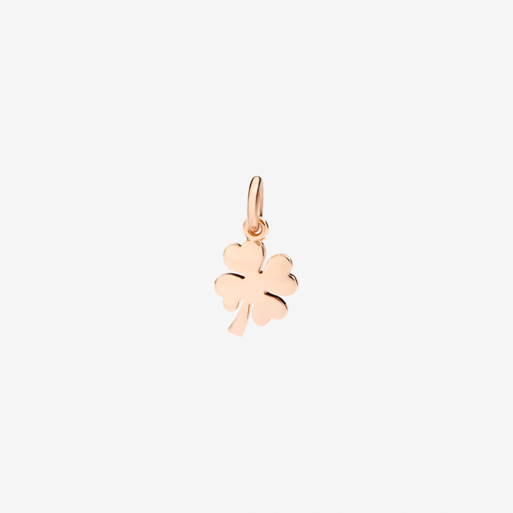 DoDo - Ciondolo Quadrifoglio Oro Rosa 9K