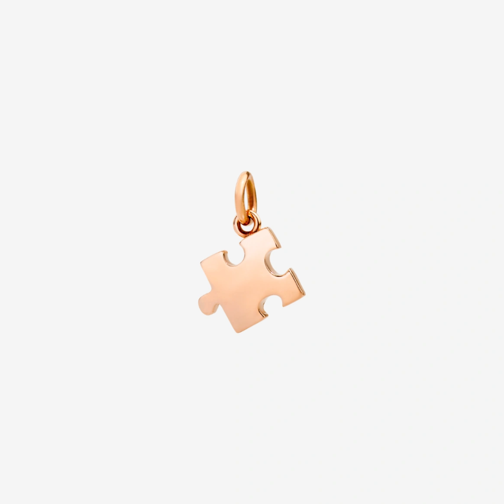 DoDo - Ciondolo Puzzle Destro Oro Rosa 9K
