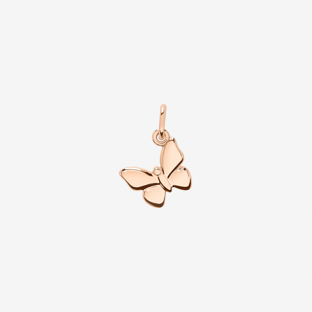 DoDo - Ciondolo Farfalla Oro Rosa 9K