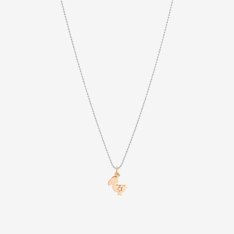 DoDo - ciondolo dodo junior oro rosa & diamante (Limited Edition)