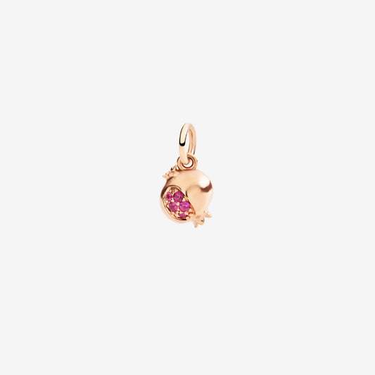 DoDo - Ciondolo melograno oro rosa & rubini